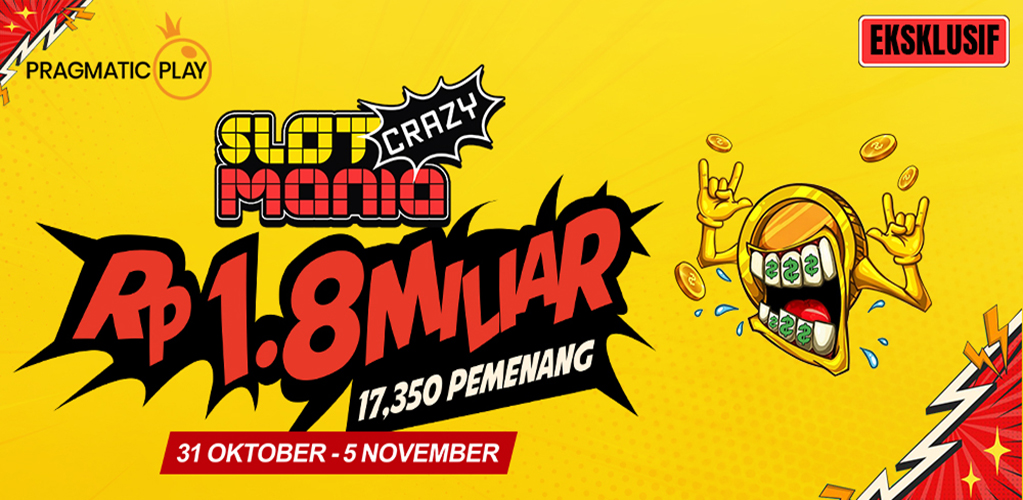 Crazy SLOT MANIA oleh Pragmatic Play