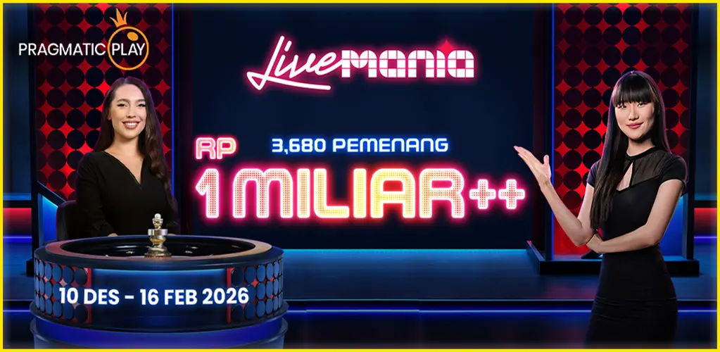 LIVE MANIA Turnamen oleh Pragmatic Play