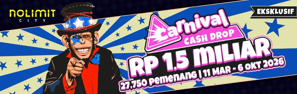 ituDewa - Carnival cash drop oleh Nolimit City